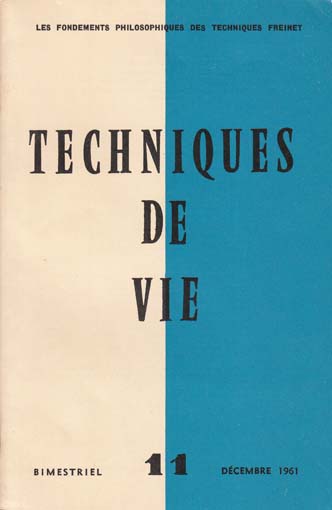 Techniques de vie n° 11