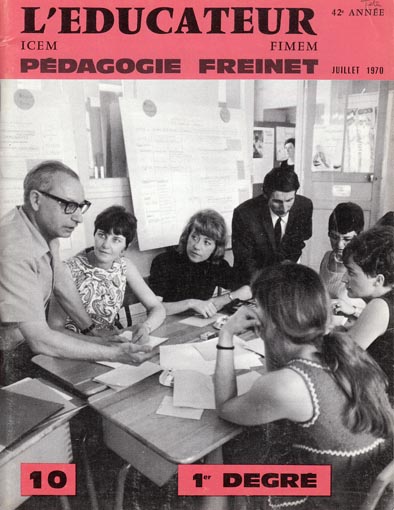 Educateur n°10 1969-1970